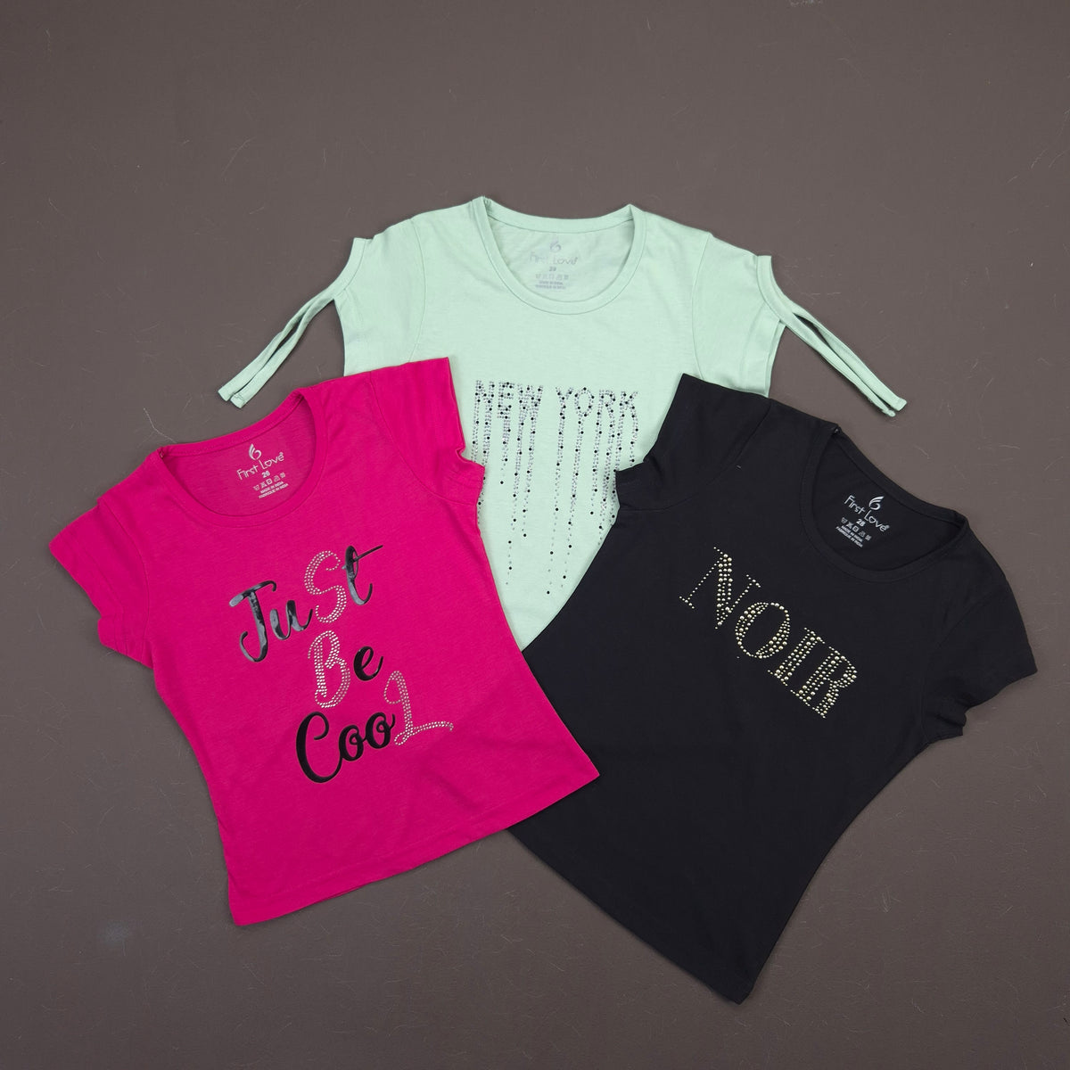 CB - 04 GIRLS COTTON T-SHIRT PACK OF 3