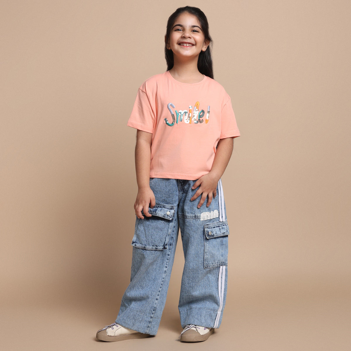 YB-12 PREMIUM KIDS GIRLS FANCY CROP TOP