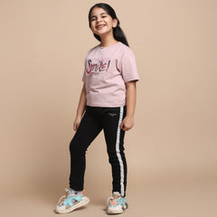 YB-12 PREMIUM KIDS GIRLS FANCY CROP TOP