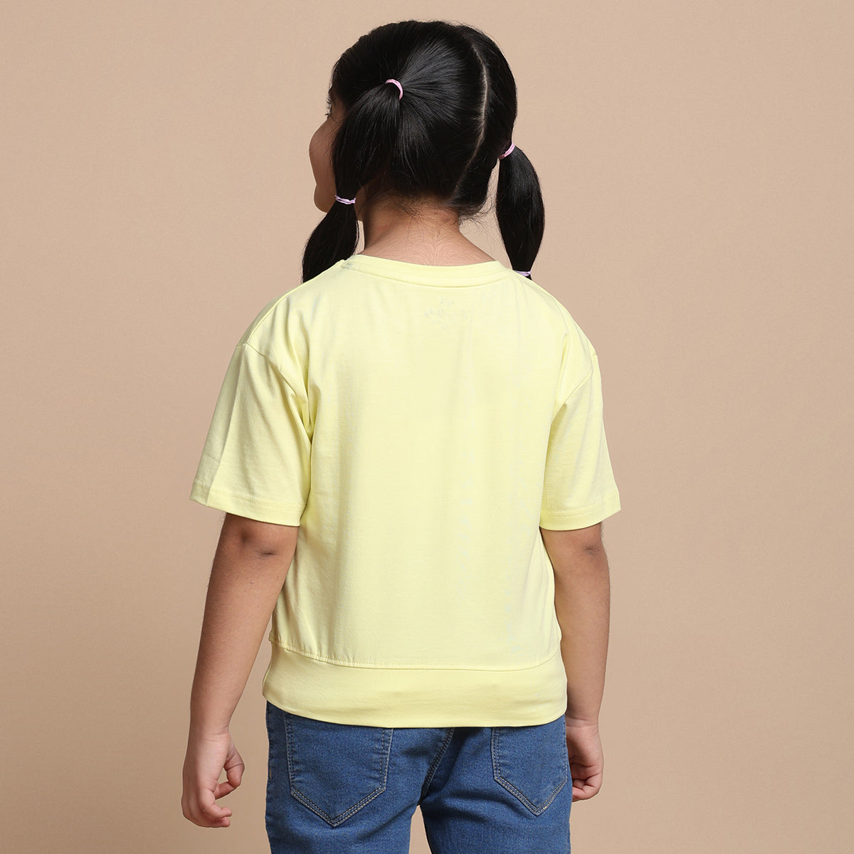 YB-15 KIDS GIRLS  PREMIUM FANCY CROP TOP