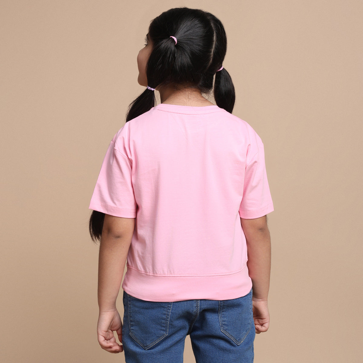 YB-15 KIDS GIRLS  PREMIUM FANCY CROP TOP