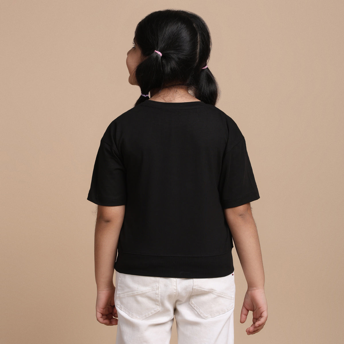 YB-15 KIDS GIRLS PREMIUM  FANCY CROP TOP