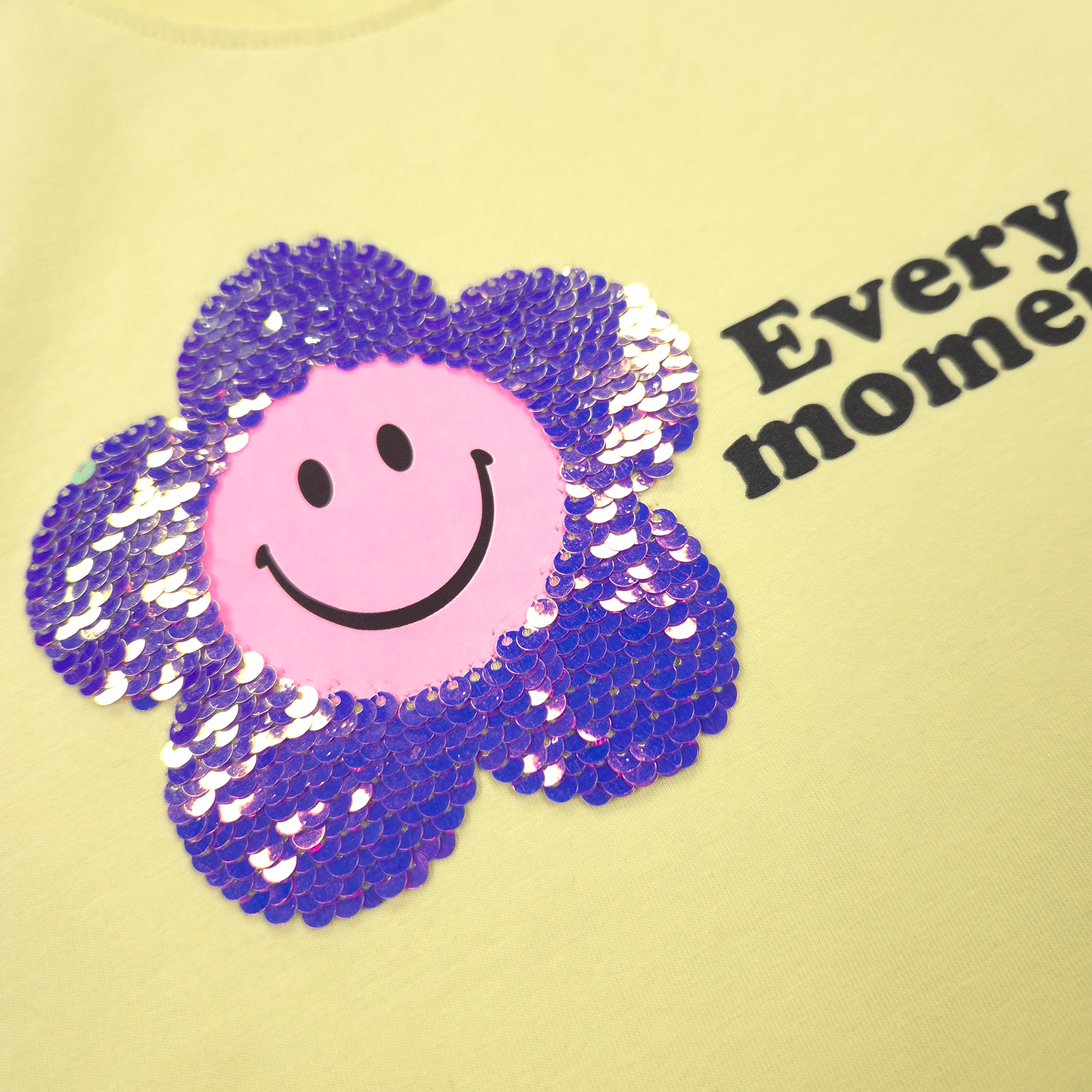 YB-06 KIDS GIRLS PREMIUM EMBROIDERY T SHIRT