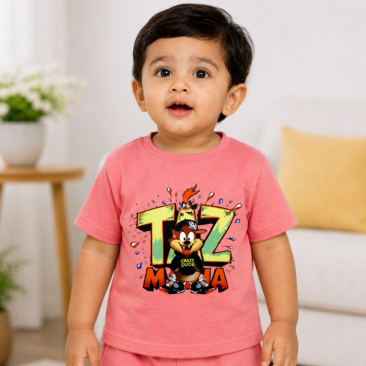 YB - 1481 - Peach 100% Cotton