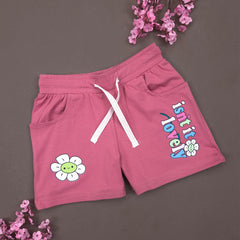 YB-32 PREMIUM KIDS GIRLS SHORTS PRINTED