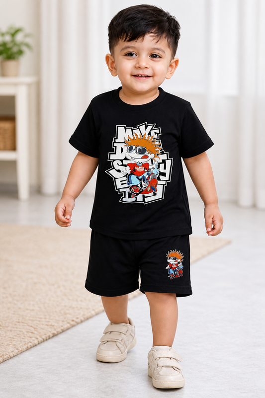 YB - 1481 - Black 100% Cotton