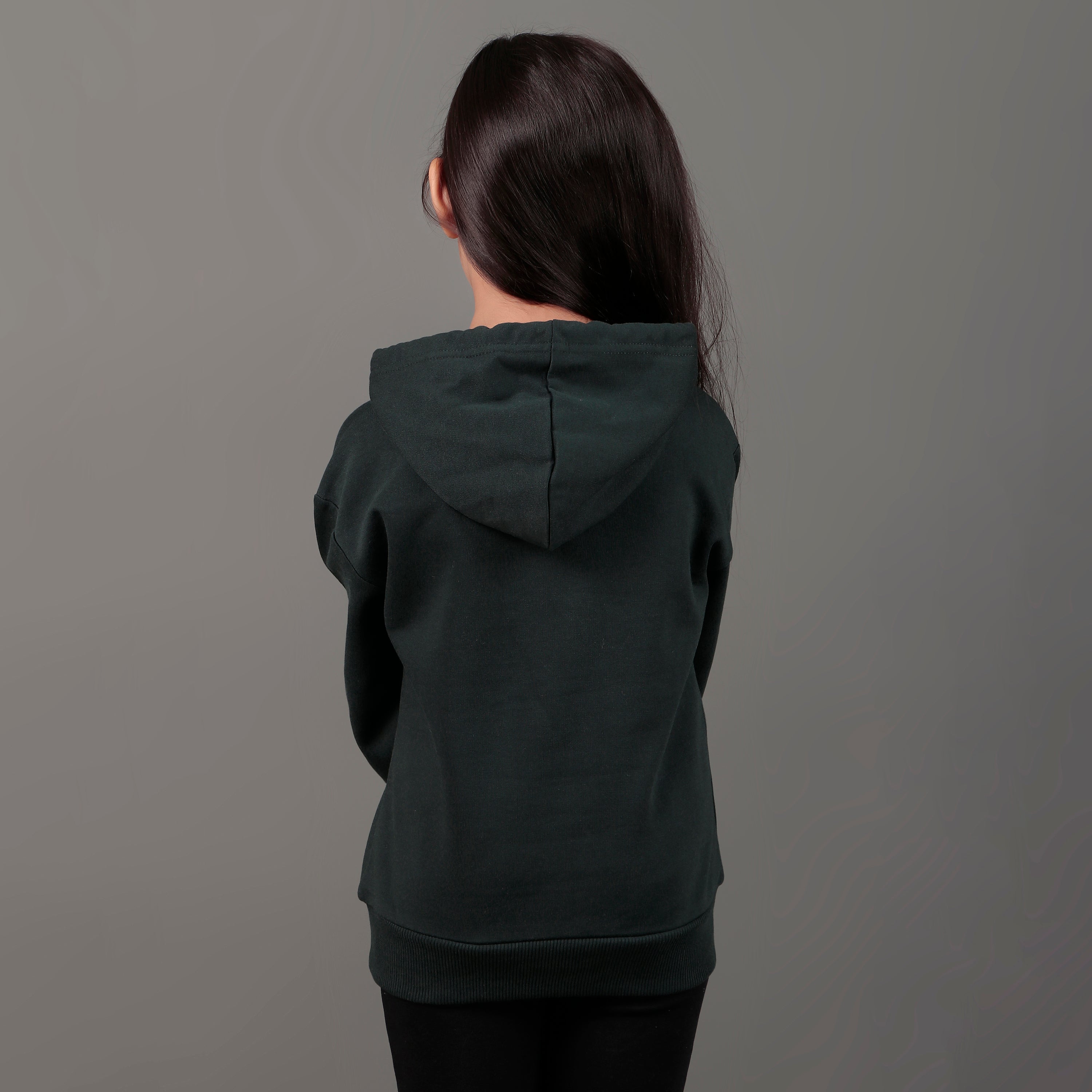 YB 1210  EMBROIDERY HOODIE  PREMIUM COTTON FLEECE