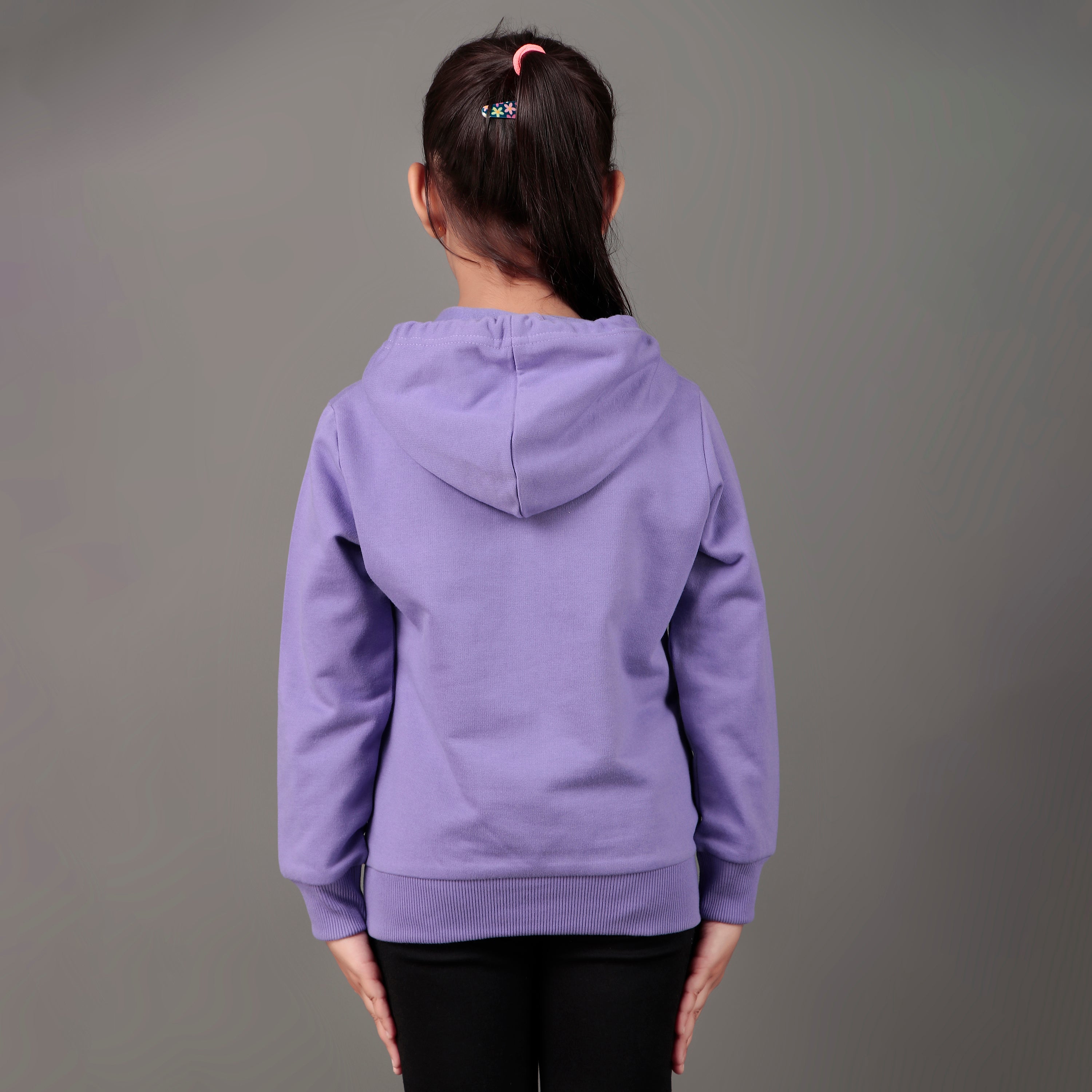 YB 1213 WINTER SWEAT SHIRT HOODIE LAVENDER COLOR