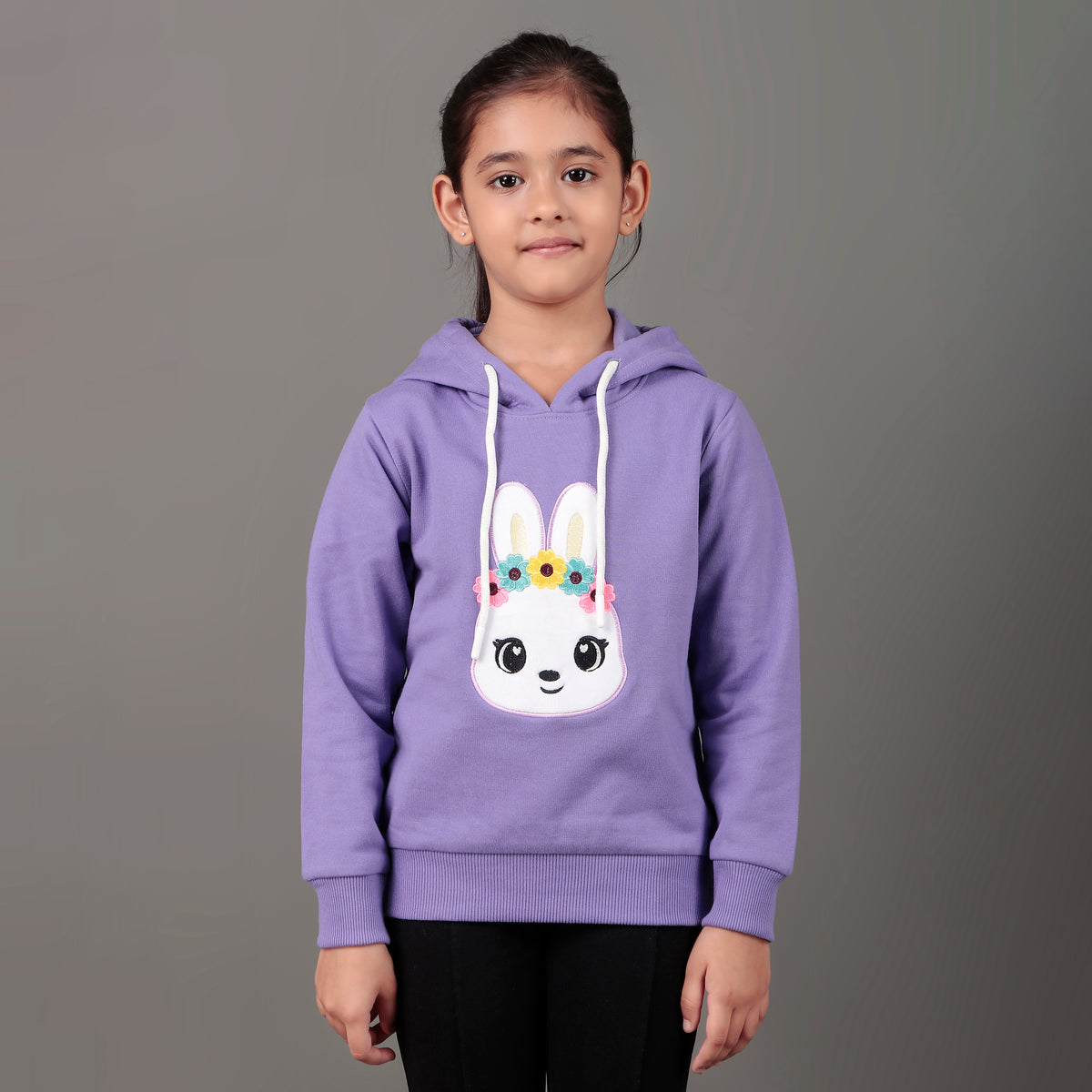 YB 1213 WINTER SWEAT SHIRT HOODIE LAVENDER COLOR