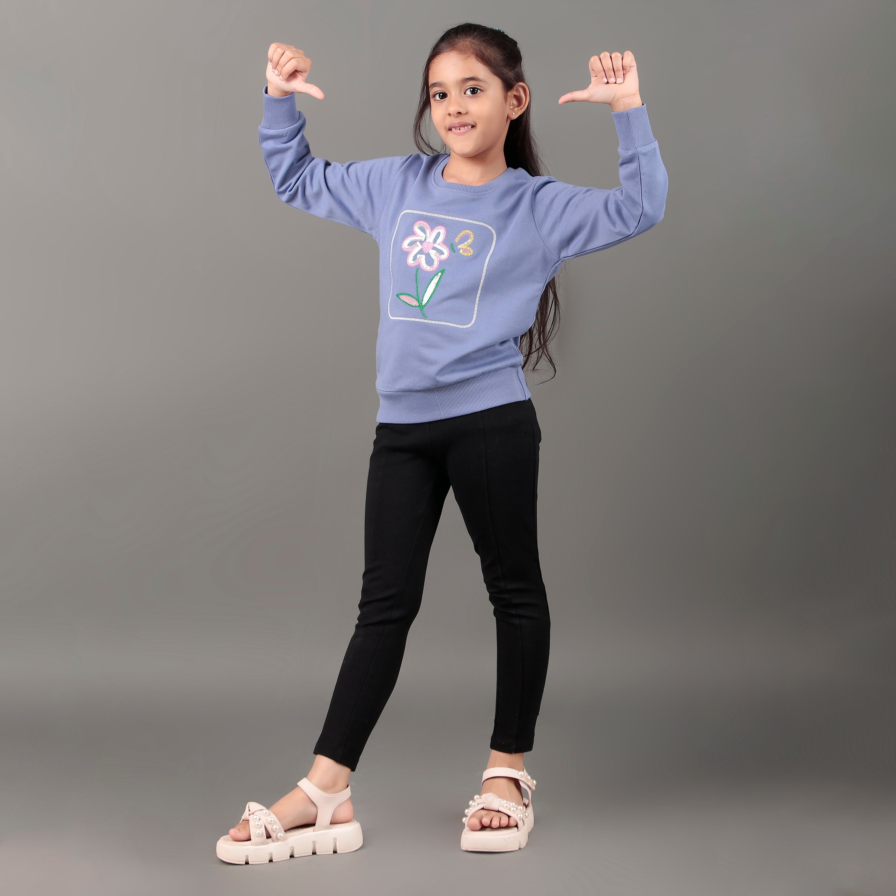 YB-105 PREWINTER GIRLS COTTON TOPS