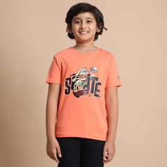 YB-816 Pack of 3 Boys chested Printed T shirt