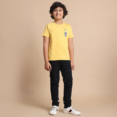 YB-25 KIDS BOYS PREMIUM SIDE PRINTED T SHIRT