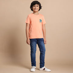 YB-24 KIDS BOYS PREMIUM SIDE PRINTED T SHIRT