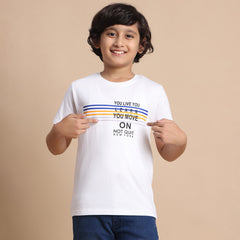 YB-26 KIDS BOYS  CHEST PRINTED