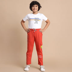 YB-804 KIDS BOYS COTTON LYCRA JOGGERS