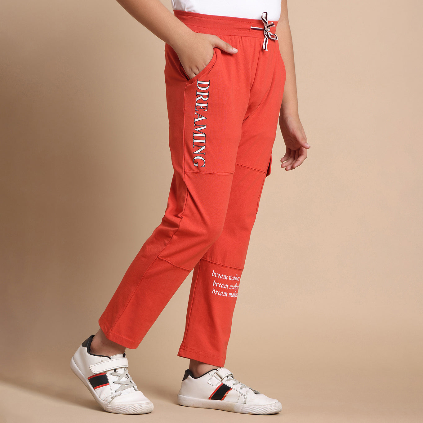 YB-804 KIDS BOYS COTTON LYCRA JOGGERS