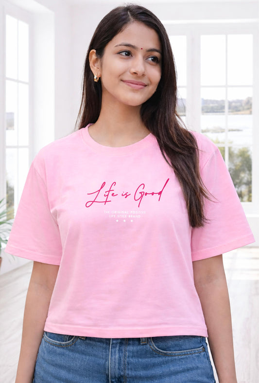 YB51-LADIES CROP TOP