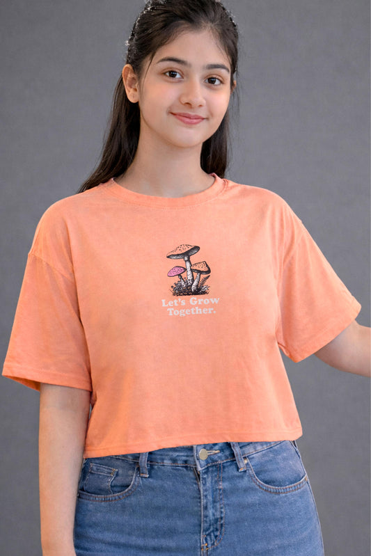 YB51-LADIES CROP TOP